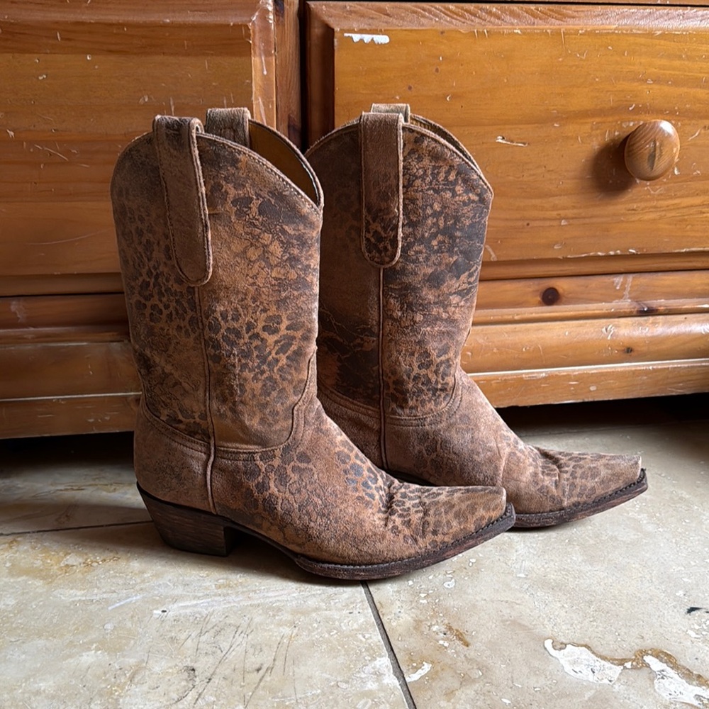 Old Gringo Brown Ankle Boots